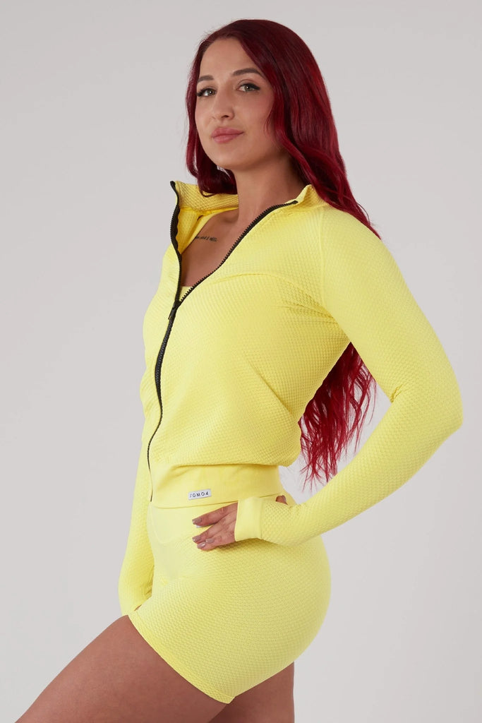 Moteriskas dzemperis geltonas