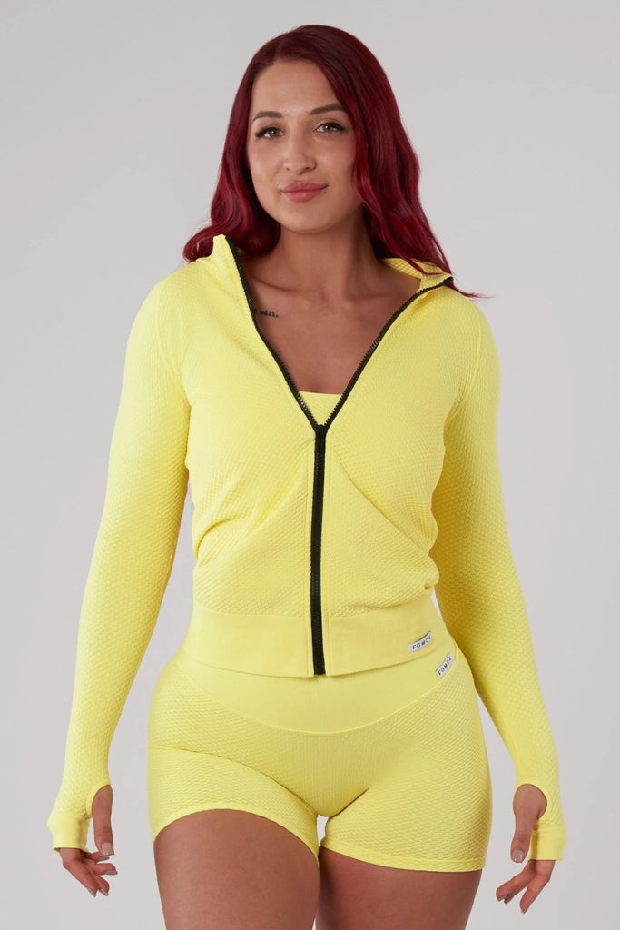 Moteriškas džemperis geltonas