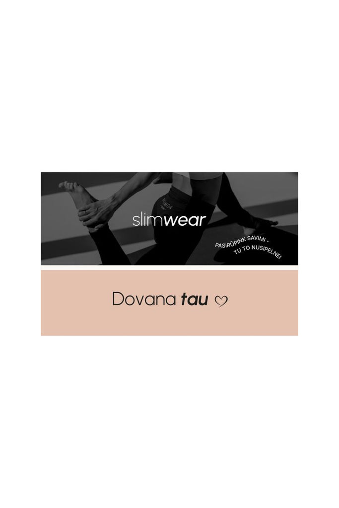 Slimwear dovanu kuponas elektroninis