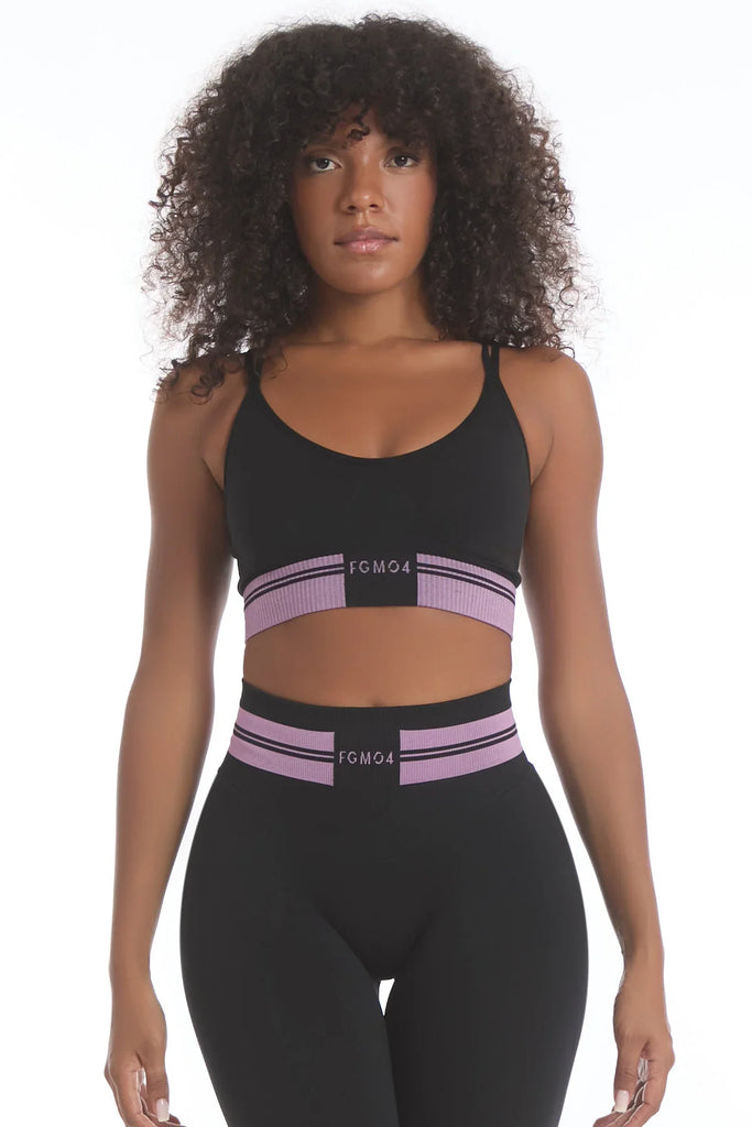 Sportine liemenele juoda slimwear