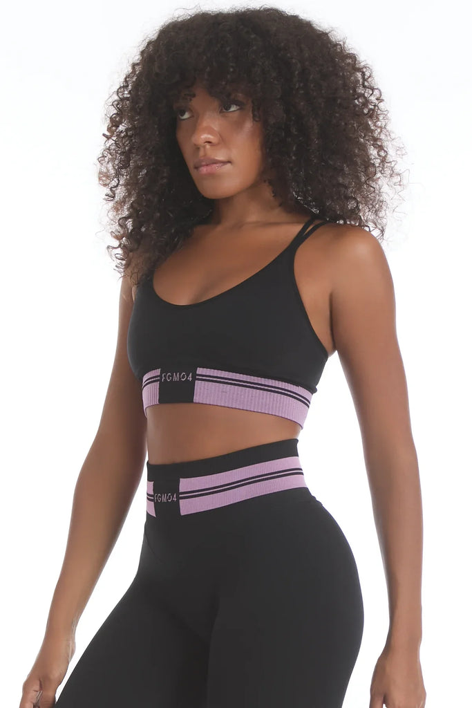 Liemenele sportui juoda slimwear