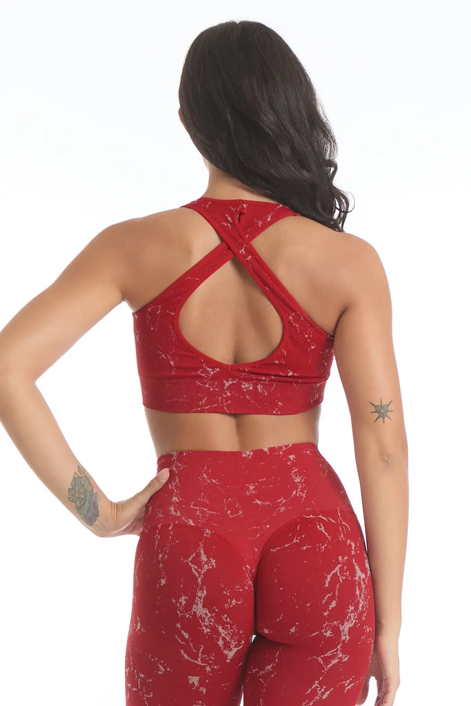 Slimwear sportine liemenele raudona