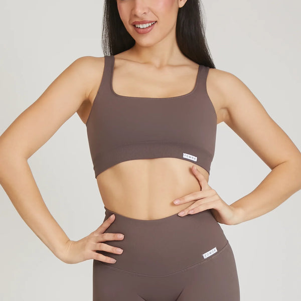Sportinė liemenėlė FGM04 „Melisa Gym Fashion” - kakavos spalvos