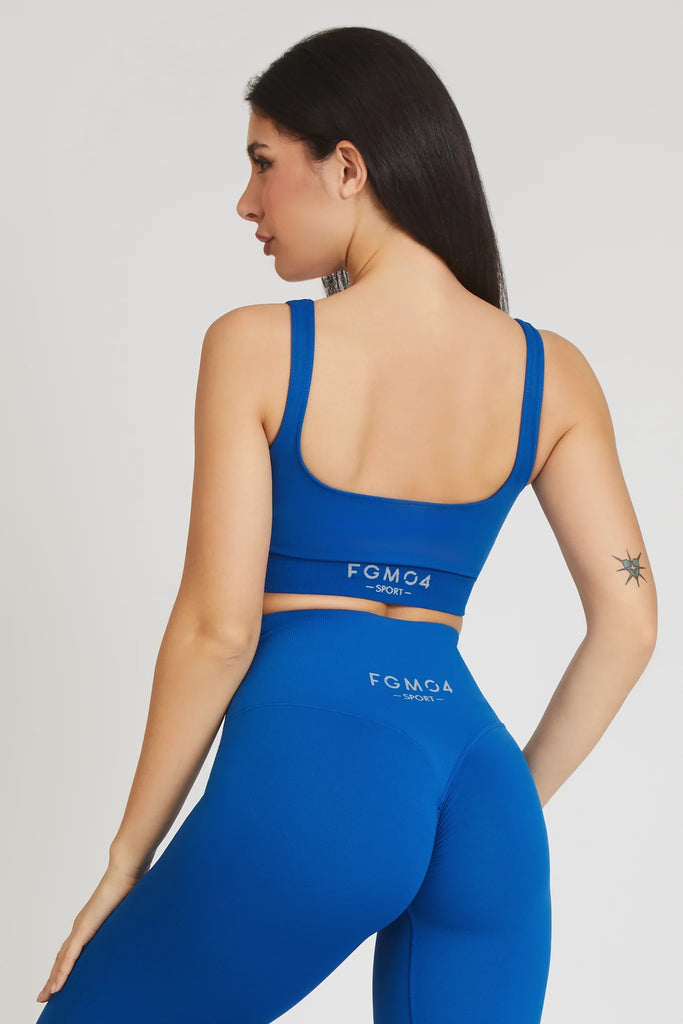 Sportinė liemenėlė slimwear safyrinė mėlyna