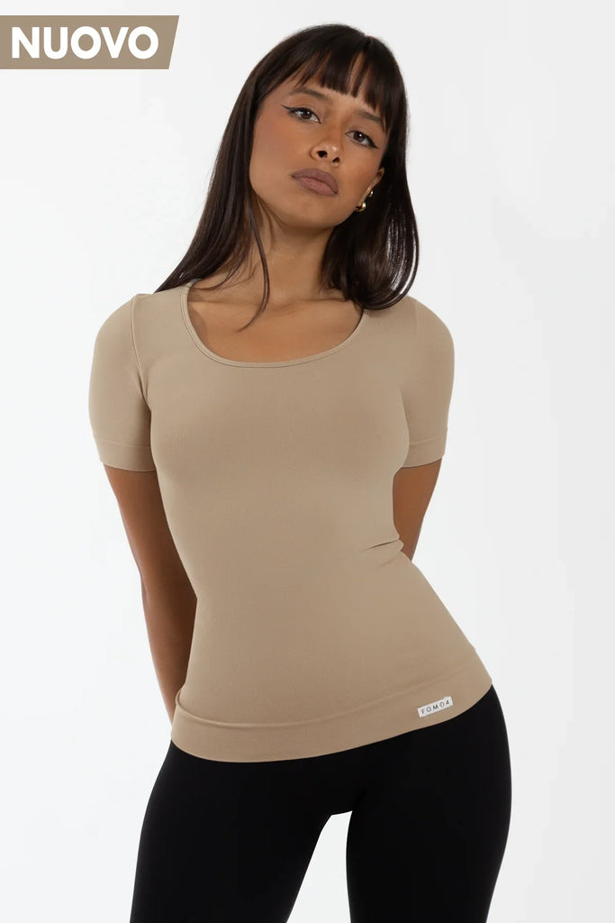 Moteriski marskineliai kreminiai