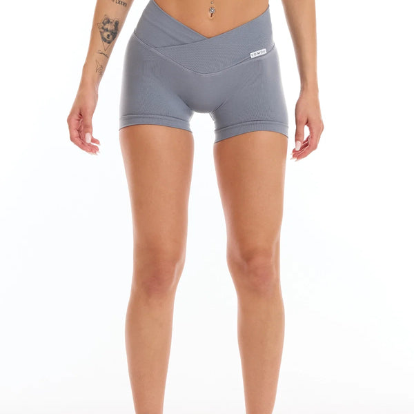 Šortai FGM04 „Push Up Venere Blu Granito” - pilkai melsvi
