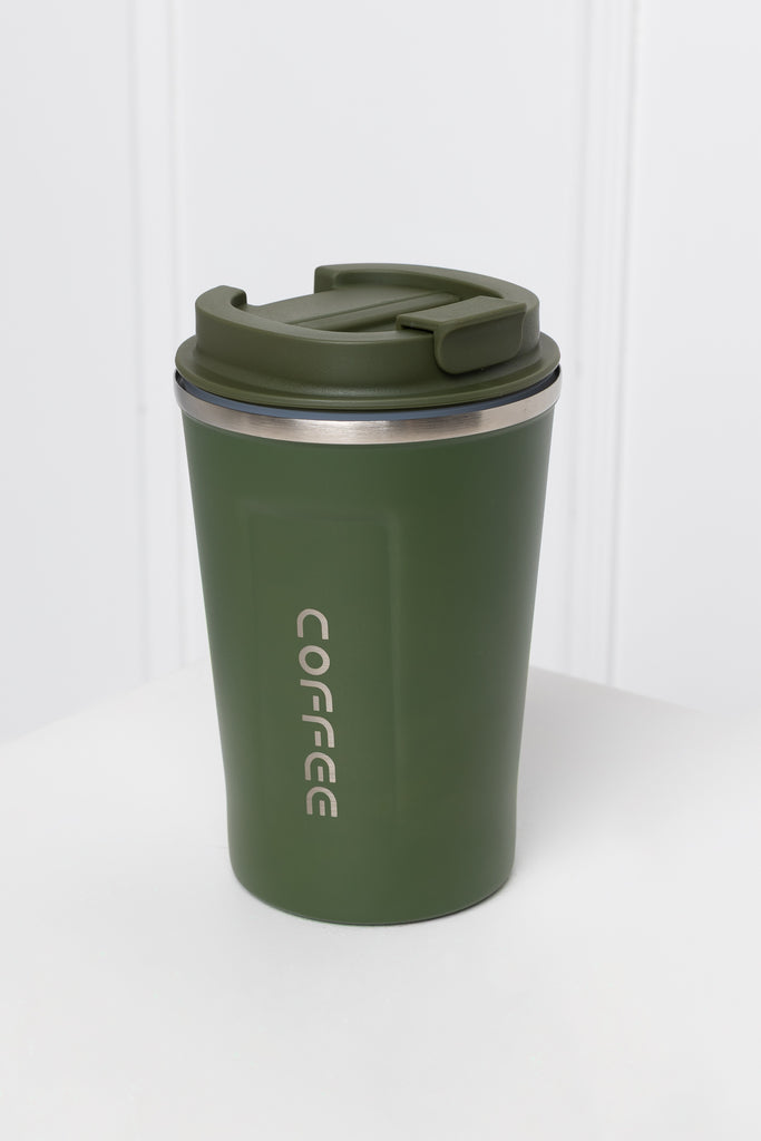 Termo puodelis zalias